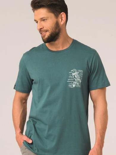 Мужская хлопковая пижама Key 82755