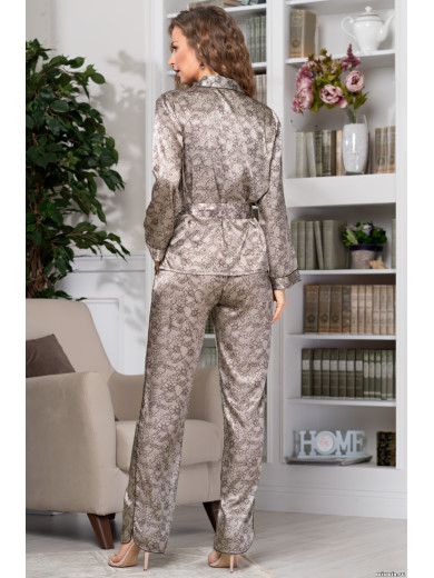 Жіноча піжама з брюками "Ажур" 8776