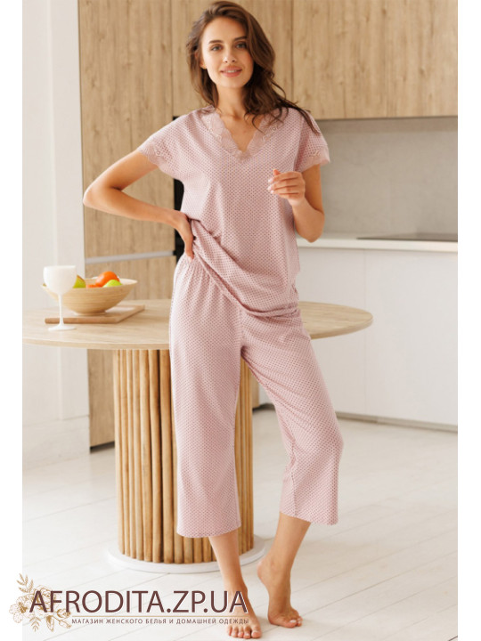 Женская пижама Roksana 82751 из хлопка