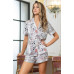 Пижама женская атласная с шортами "Николь" 7145