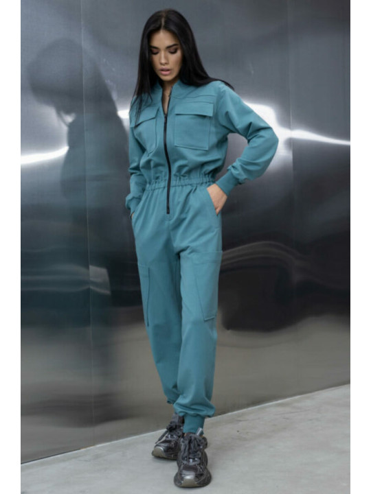 Комбинезон бирюзового цвета Totalfit F52-LD59