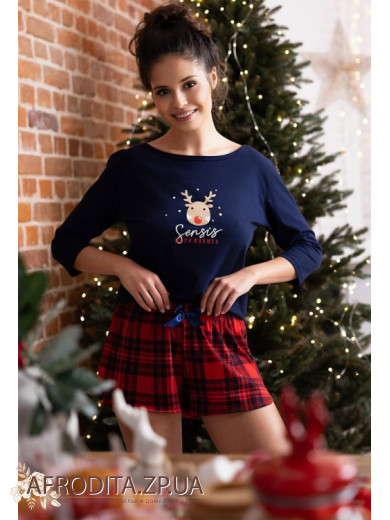 Жіноча піжама із шортами Sensis Myrtle