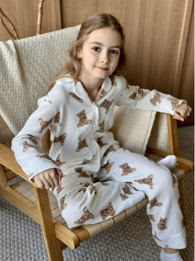 Дитяча муслінова піжама COSY M220P5453