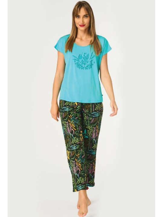 Жіноча піжама зі штанами Key 82775 з віскози