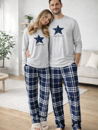 Женская пижама со штнанами Cosy 82742 из хлопка