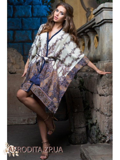 Халат - пончо "Шакира" 16077 