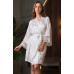 Женский белый халат Мелани 7273