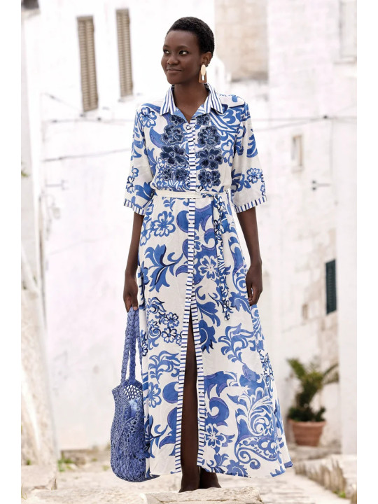 Пляжне плаття-сорочка Iconique IC26-038