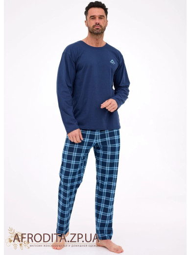 Пижама мужская из хлопка со штанами Cornette 82637-1
