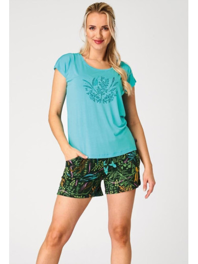 Пижама женская с шортами Key 82746 из вискозы
