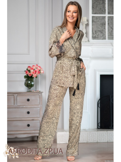  Жіноча піжама зі штанами "Домініка" 1266