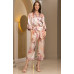 Комплект з укороченими штанами Півонії 4214