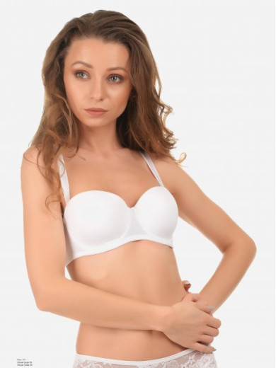 Бюстгальтер балконет с плотной чашкой Leilieve 6004