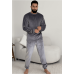 Флисовая мужская пижама Cosy 82676
