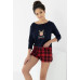 Жіноча піжама із шортами Sensis Myrtle