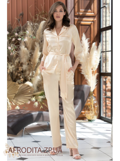 Женская пижама с брюками "Валентино" 7246