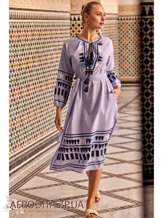 Длинное летнее платье Iconique IC24-044