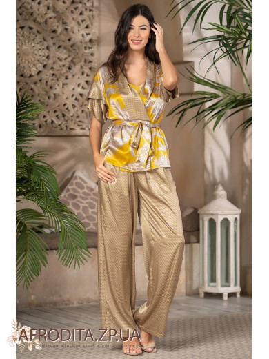 Піжама жіноча трійка Амара 7228