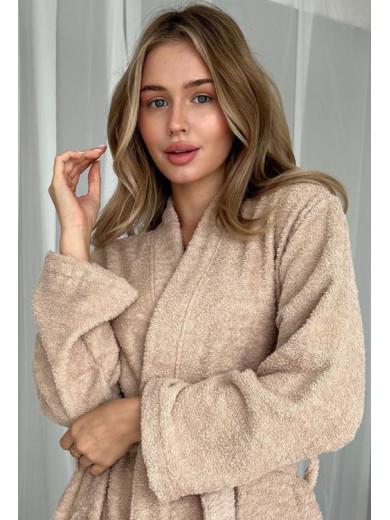 Махровый женский халат Cosy 82930