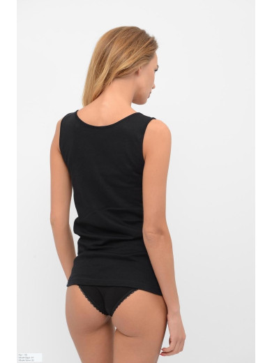 Женская майка міді на широких бретелях Jadea 9205