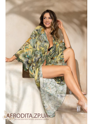 Пляжний халат-кімоно Сафарі 1809