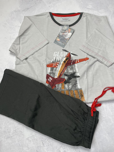 Піжама чоловіча з шортами Massana P231306