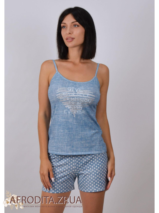 Пижама женская с шортами 837-16601