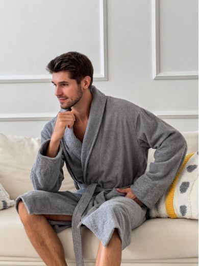 Мужской махровый халат Cosy 925