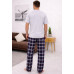 Чоловіча піжама зі штанами Cosy 82924 з бавовни