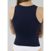 Темно-синяя женская майка Roksana 1268-42011