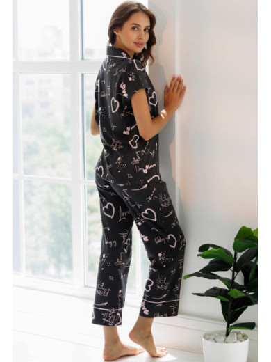 Жіночий домашній комплект з бавовни Roksana 82711