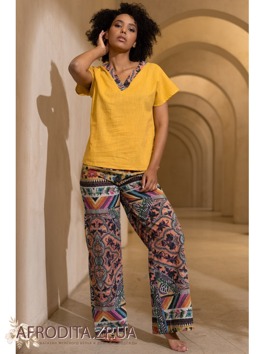 Жіночий комплект з брюками Камбоджа 5276