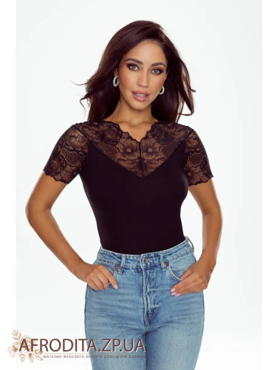 Женская футболка с кружевом Eldar Firella