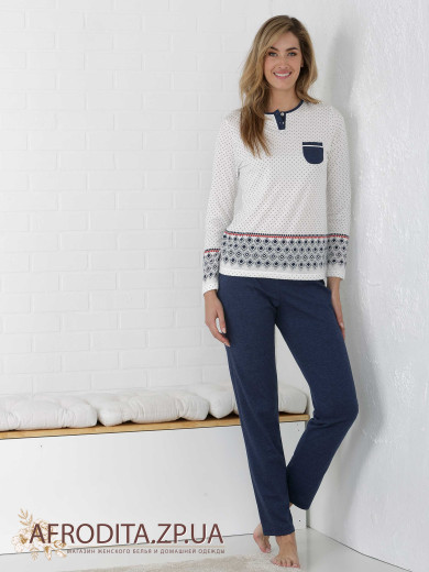 Жіноча піжама з брюками "Massana" P711250 