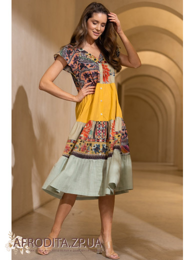 Длинное платье Камбоджа 5278