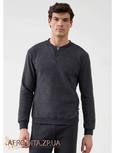 Мужская пижама с начесом Enrico Coveri EP2229