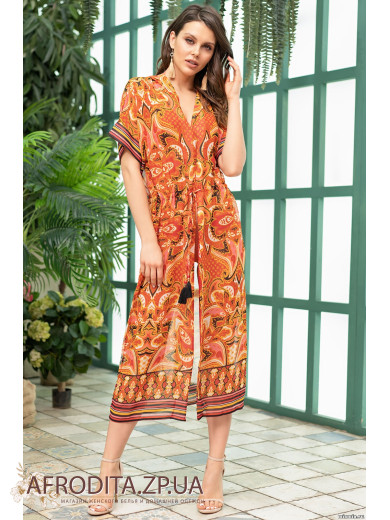 Пляжный халат-туника "Корсика" 8563