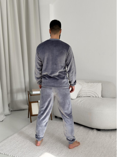 Мужская велюровая пижама COSY VEL030