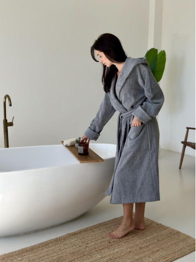 Женский махровый халат Cosy 925H1/2