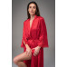 Женский длинный халат Джоанна 7319-2 красный