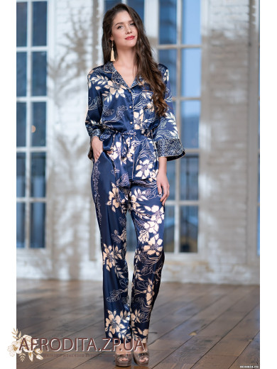 Пижама женская с брюками "Блюмарин" 8446-1