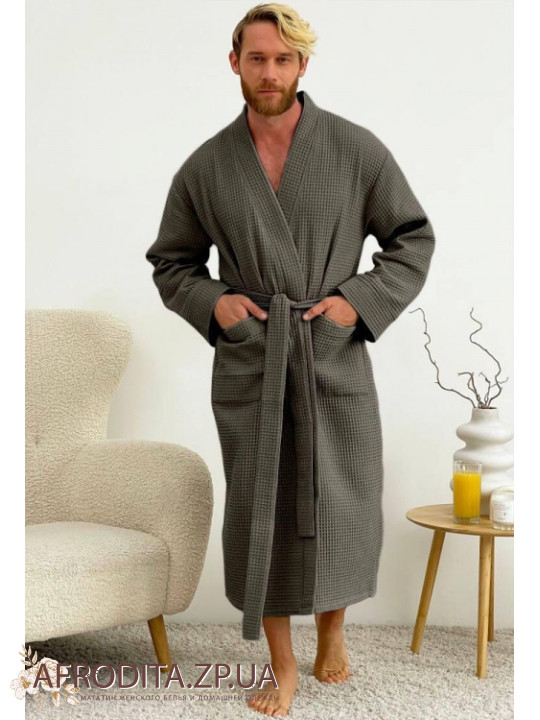 Халат мужской вафельный Cosy 82721