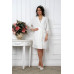 Женский домашний халат белый "Emmi" 38124