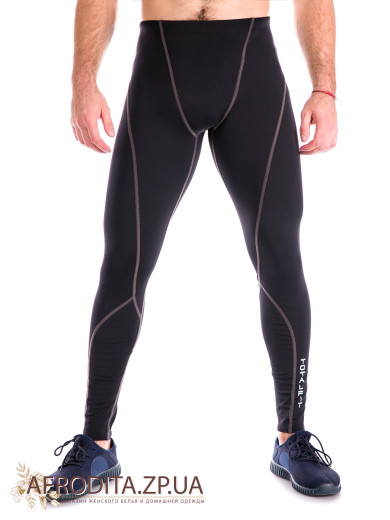 Мужские теплые беговые тайсы Totalfit 82573