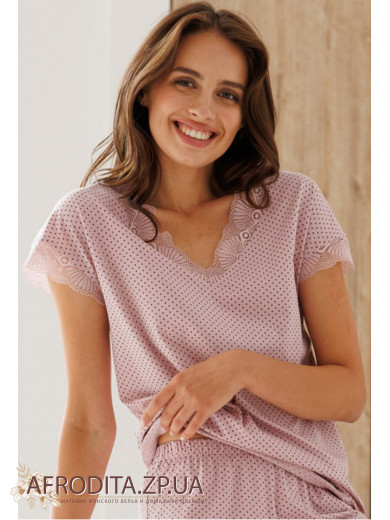 Жіноча піжама Roksana 82751 з бавовни