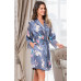 Жіночий шовковий халат Генрієтта 3763