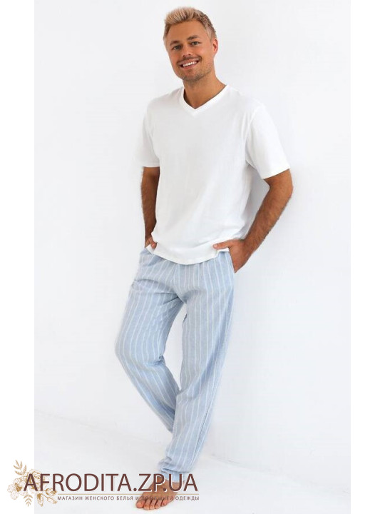 Чоловіча піжама зі штанами Sensis David