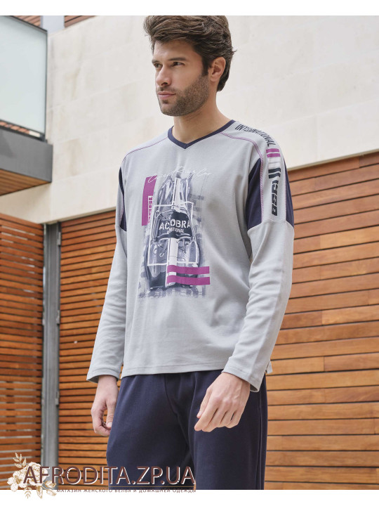 Чоловіча піжама зі штанами Massana P731329