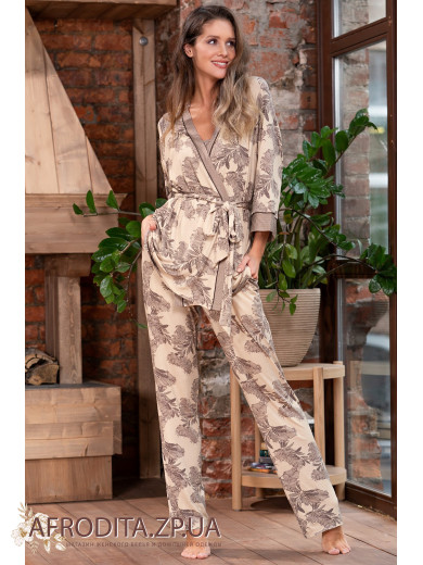Пижама женская с брюками "Аэлита"1716