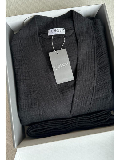 Женский халат Cosy 82750 из муслина